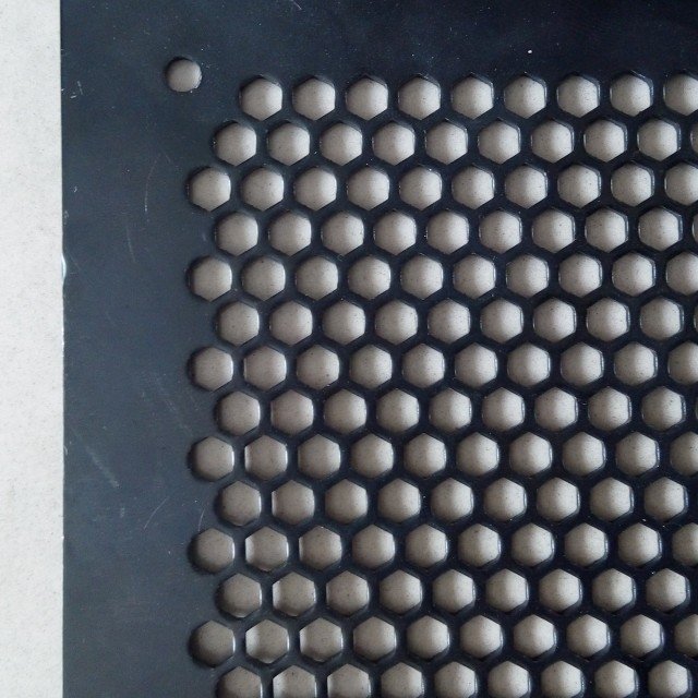 Decorative perforated metal mesh punched hole seat chair outdoor furniture exterior garden furniture