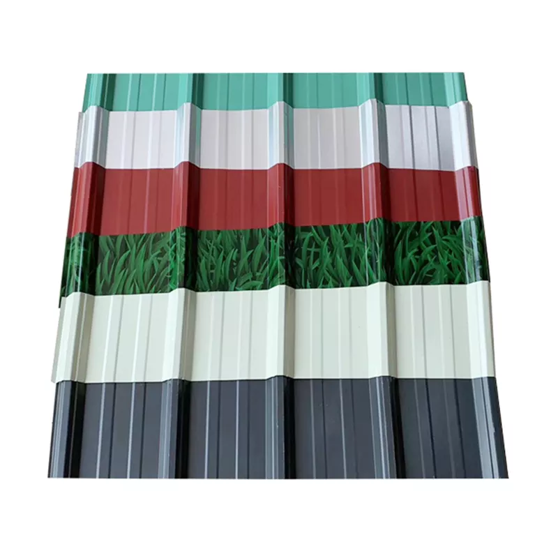Top Quality Z275 Galvanized Corrugated Steel Roofing Sheet with color