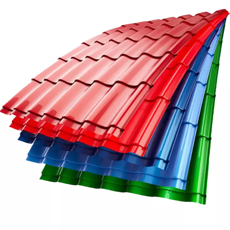 Top Quality Z275 Galvanized Corrugated Steel Roofing Sheet with color