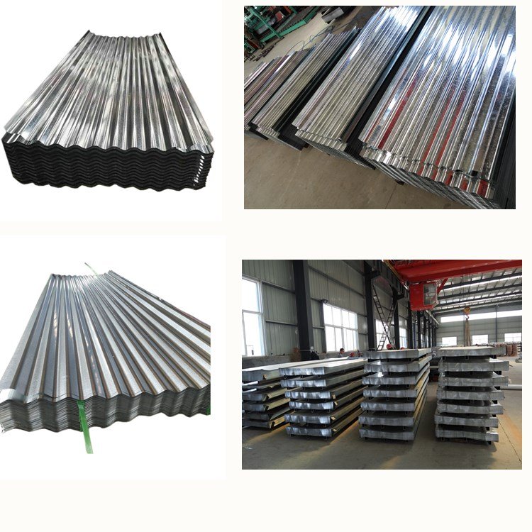 Galvanized zinc coated Corrugated steel roofing sheet with competitive price