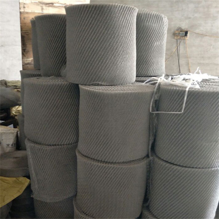 Offer 60cm width 12 strands knitted stainless steel wire mesh