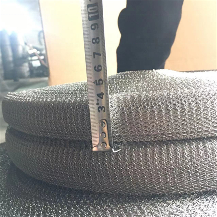 Offer 60cm width 12 strands knitted stainless steel wire mesh