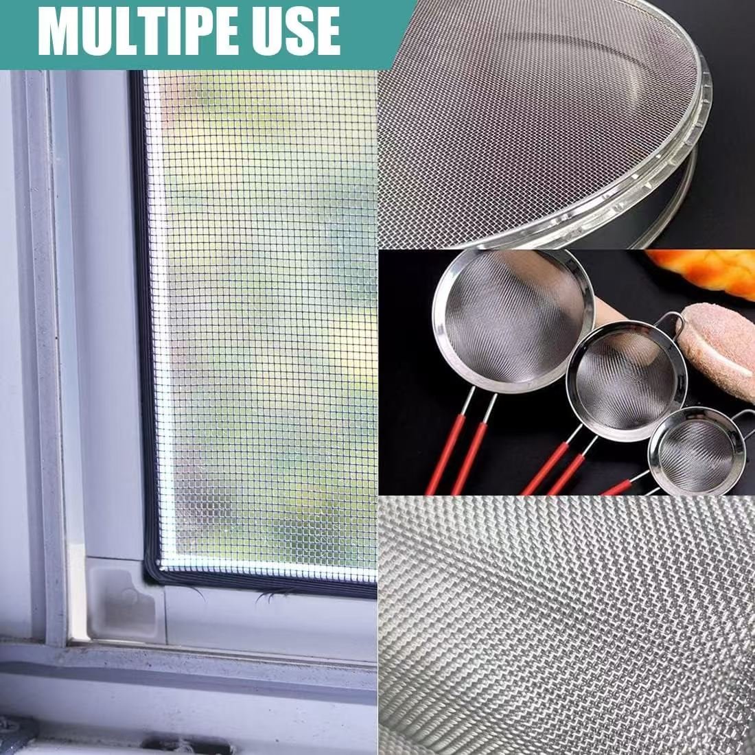 Sugar Filter Magnetic 430 410 Wire 50 40 20 10 30 Micron Stainless Steel Wire Mesh