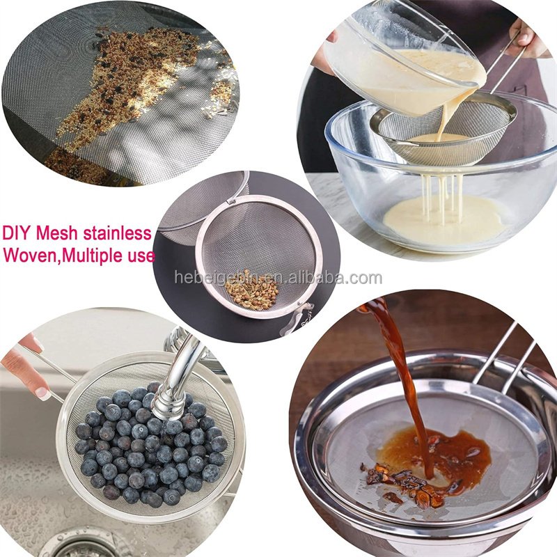 Sugar Filter Magnetic 430 410 Wire 50 40 20 10 30 Micron Stainless Steel Wire Mesh
