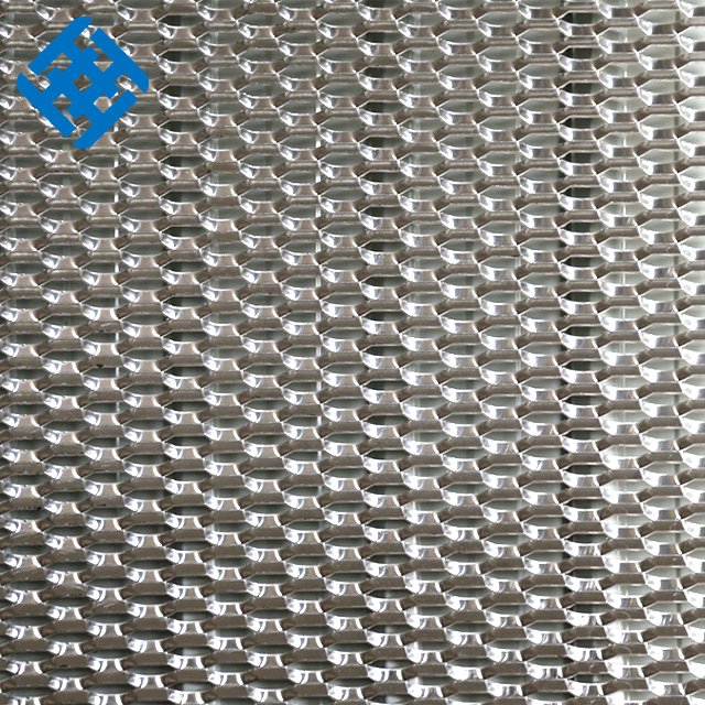 Architectural Expanded Metal Decorative Wire Mesh Expanded Aluminium Ceiling Mesh