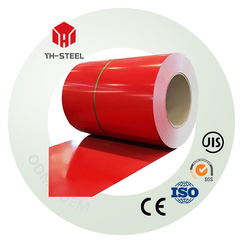7.5*1250mm Ral7001 Color Coated Prepainted Galvanized PPGI Steel Coil Roll