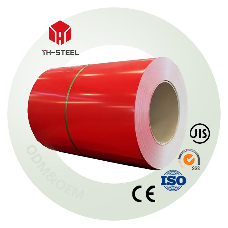 7.5*1250mm Ral7001 Color Coated Prepainted Galvanized PPGI Steel Coil Roll