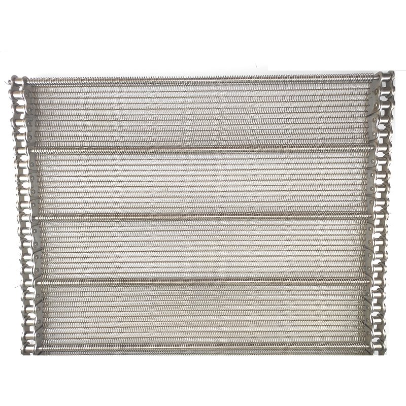 stainless steel wire mesh chain conveyor belt woven mesh metal belt