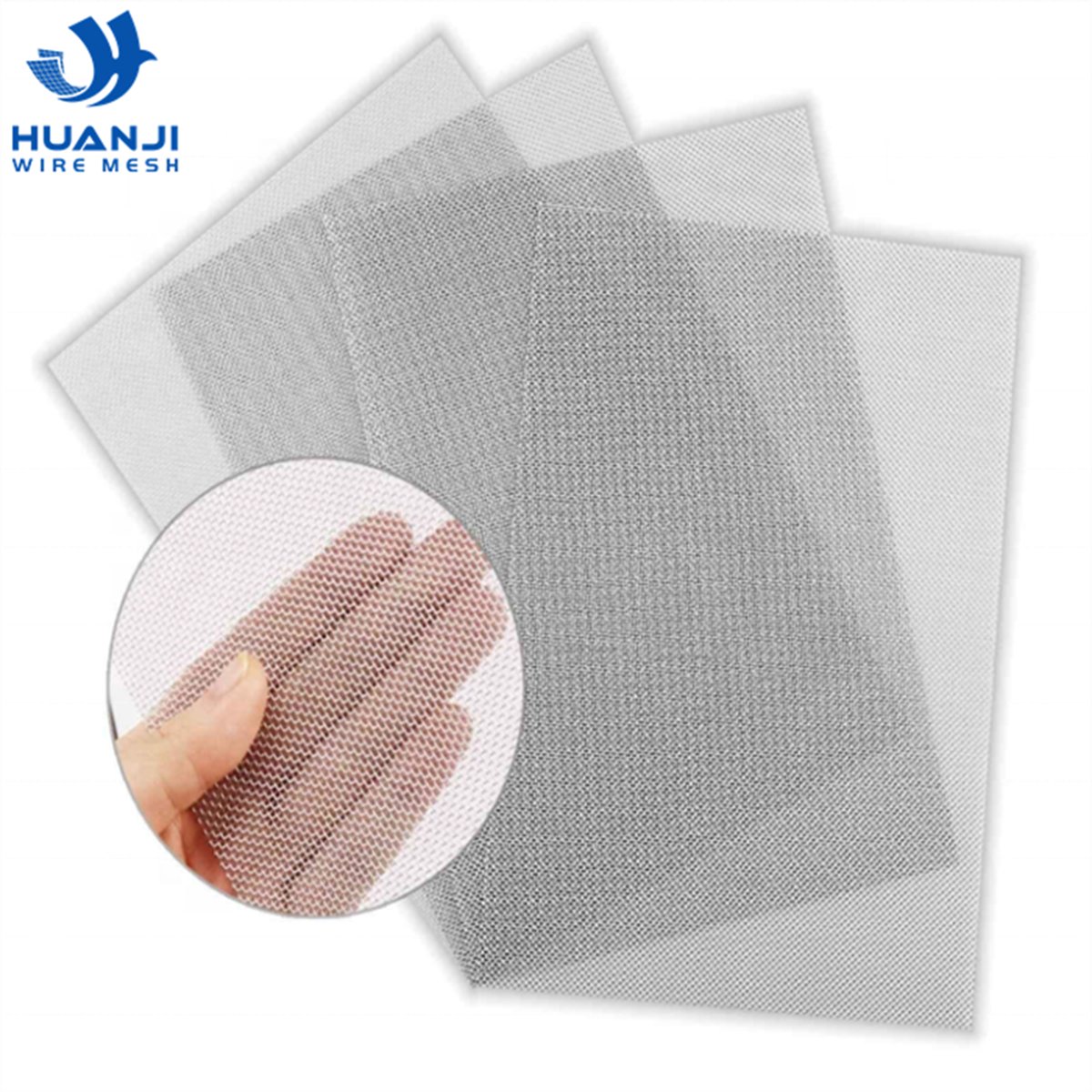 SS304 SS316 1-500 Mesh Stainless Steel Plain/Twill/Dutch Woven Sieving Screen Woven Filter Mesh for Polymer Extruder