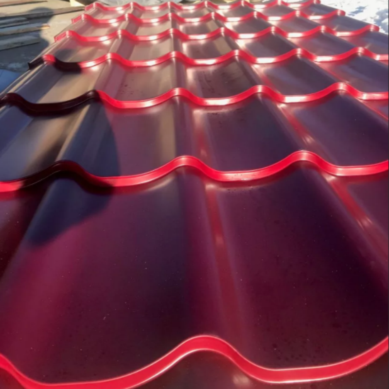 Ppcg Dx51d Gi Ppgl Ibr Ppgi Metal Galvanized Corrugated Colour Coated Picture Steel Roofing Sheet Price