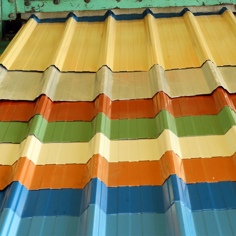 Best Selling Prepainted Ppgi Ppgl Galvanized Roof Panel 0.45Mm Color Coated Corrugated Steel Metal Roofing Sheet