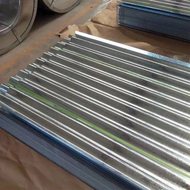 0.1-1.5mm SGCC Sghc G550 S350 Customized Galvanized Steel Plate corrugated Roofing Tiles Corrugated Sheet Price