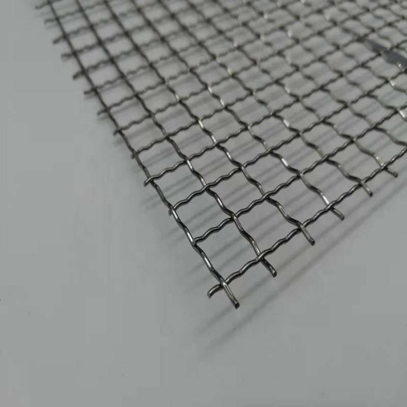SUS 304 316 316l 6 8 10 12 14 20 mesh stainless steel crimped woven wire mesh
