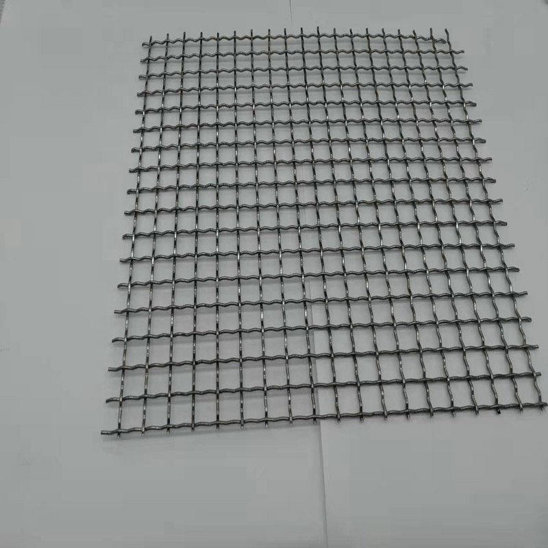 SUS 304 316 316l 6 8 10 12 14 20 mesh stainless steel crimped woven wire mesh