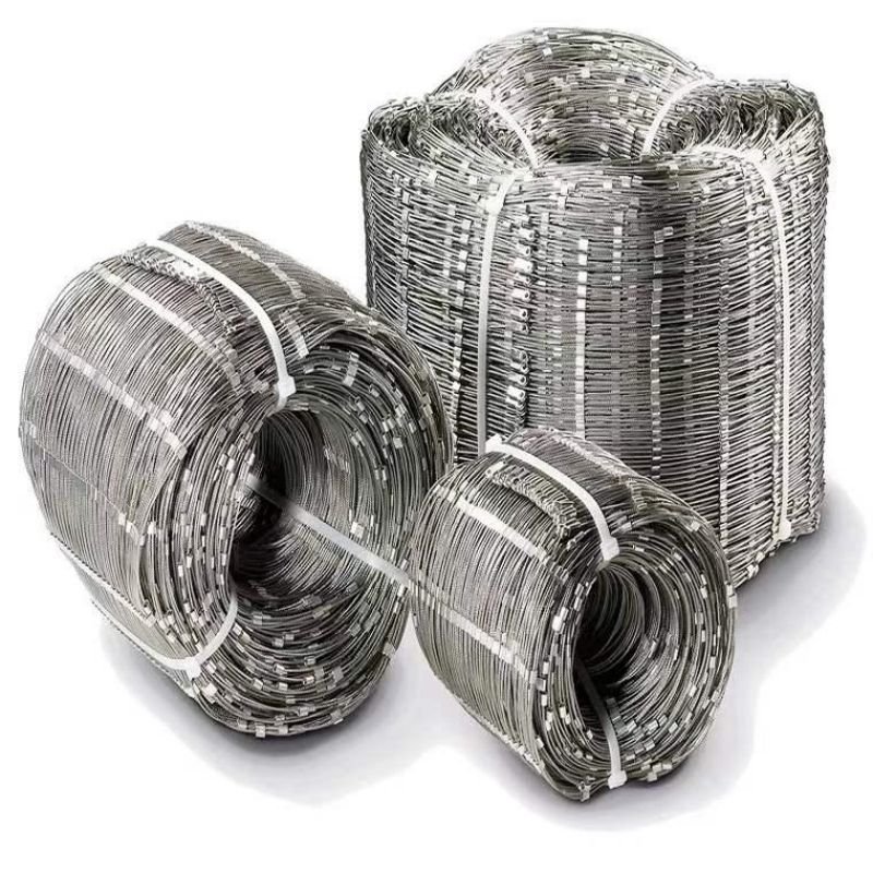 Flexible Stainless Steel Wire Rope Bird Netting Plain Diamond Style Surface Stainless steel rope mesh