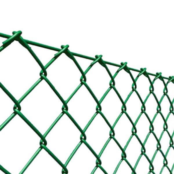 Low price galvanized pvc coated chain link fence