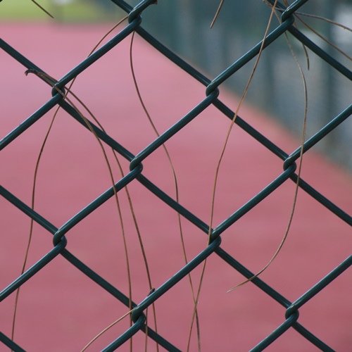 Low price galvanized pvc coated chain link fence