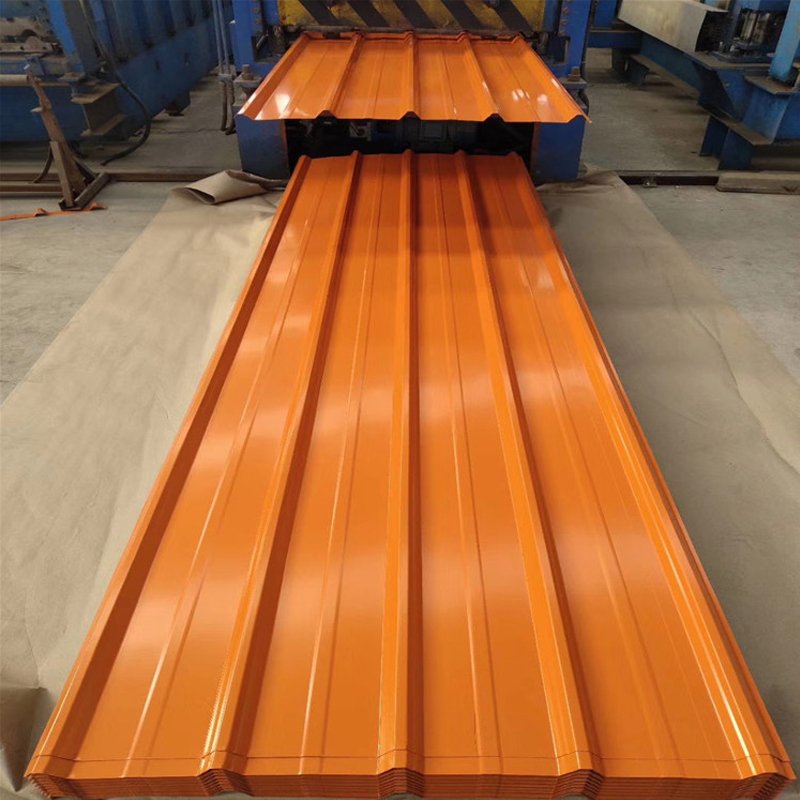 Z275 Zinc Galvanized Corrugated Steel Iron Roofing Tole Sheets 0.35mm Galvanized Steel