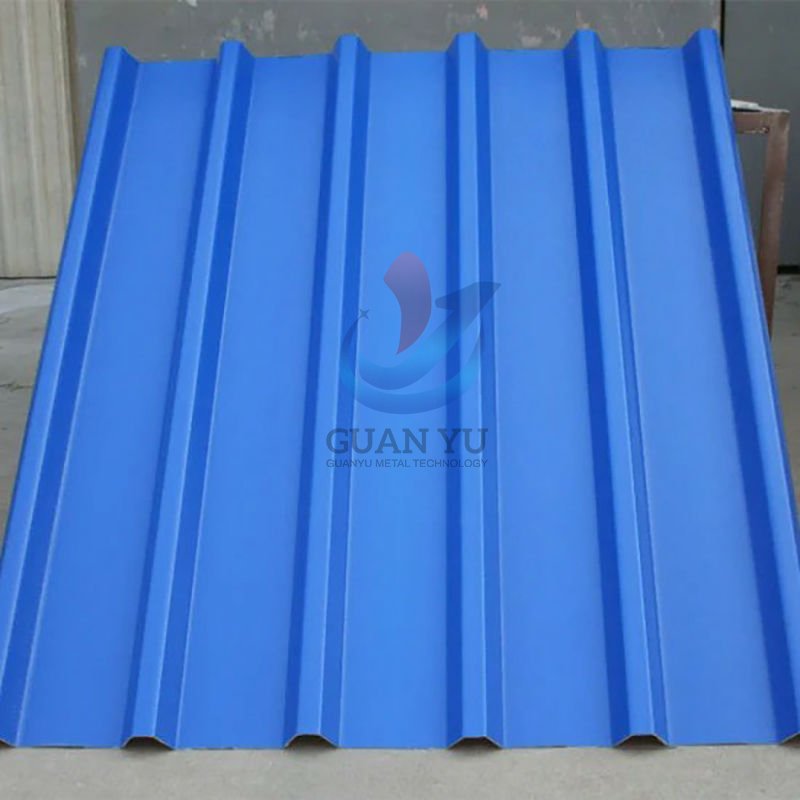 Hot Dipped 0.4mm 0.45mm color coated roofing sheet Pre-painted Galvanized Steel corrugated roofing sheet price