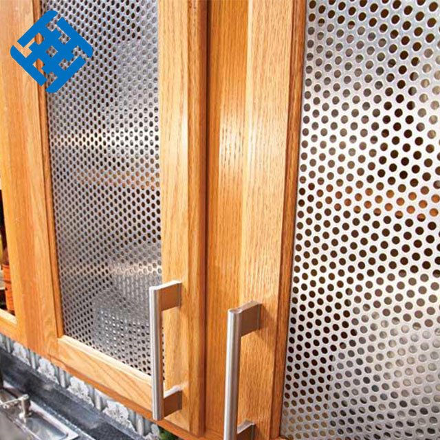 Customised round & Hexagonal Hole Patterns Perforated Aluminum Sheet Decorative Metal Mesh Steel Wire Mesh