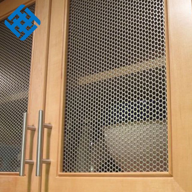 Customised round & Hexagonal Hole Patterns Perforated Aluminum Sheet Decorative Metal Mesh Steel Wire Mesh