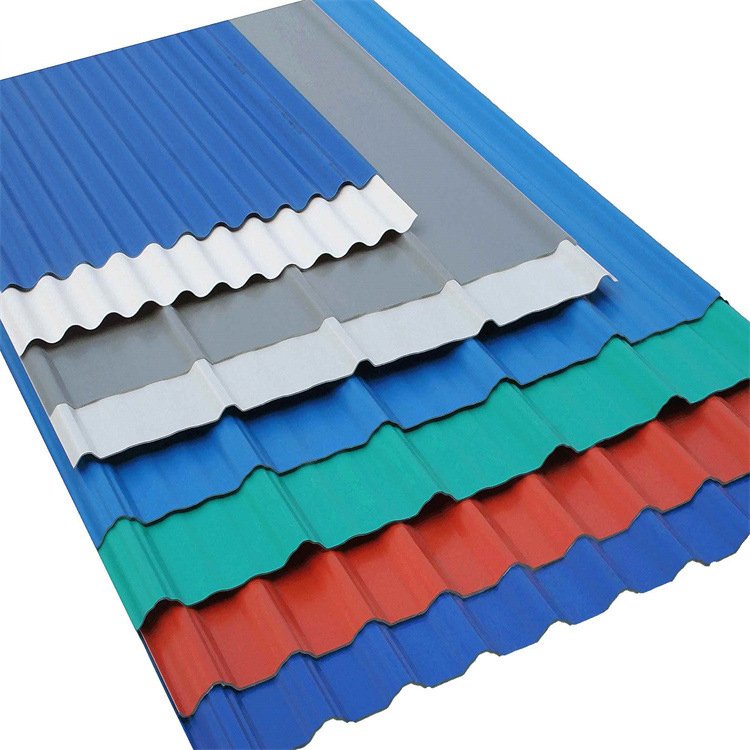 Zinc Metal Plate Ral Prepainted Zinc Roof Panels Color Coated Iron Corrugated Galvalume Steel Roofing Sheet Plate