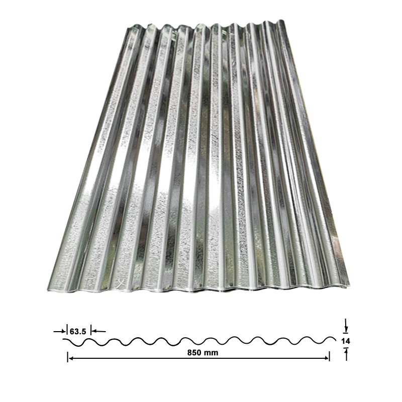 28g metal flashing trapezoidal tile 4x8 prepainted galvanized corrugated steel sheet in coil