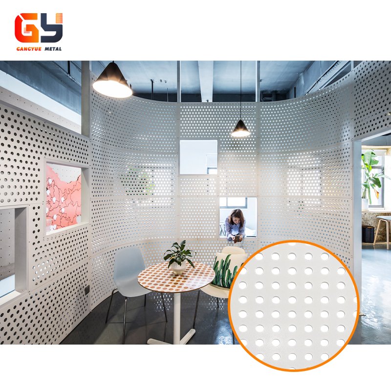 Perforated metal sheet for wall decoration ss316 perforated sheet custom mesh perforated sheet metal