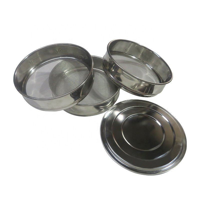 3mm 10mm hole big size metal stainless steel soil sieve for gem stones