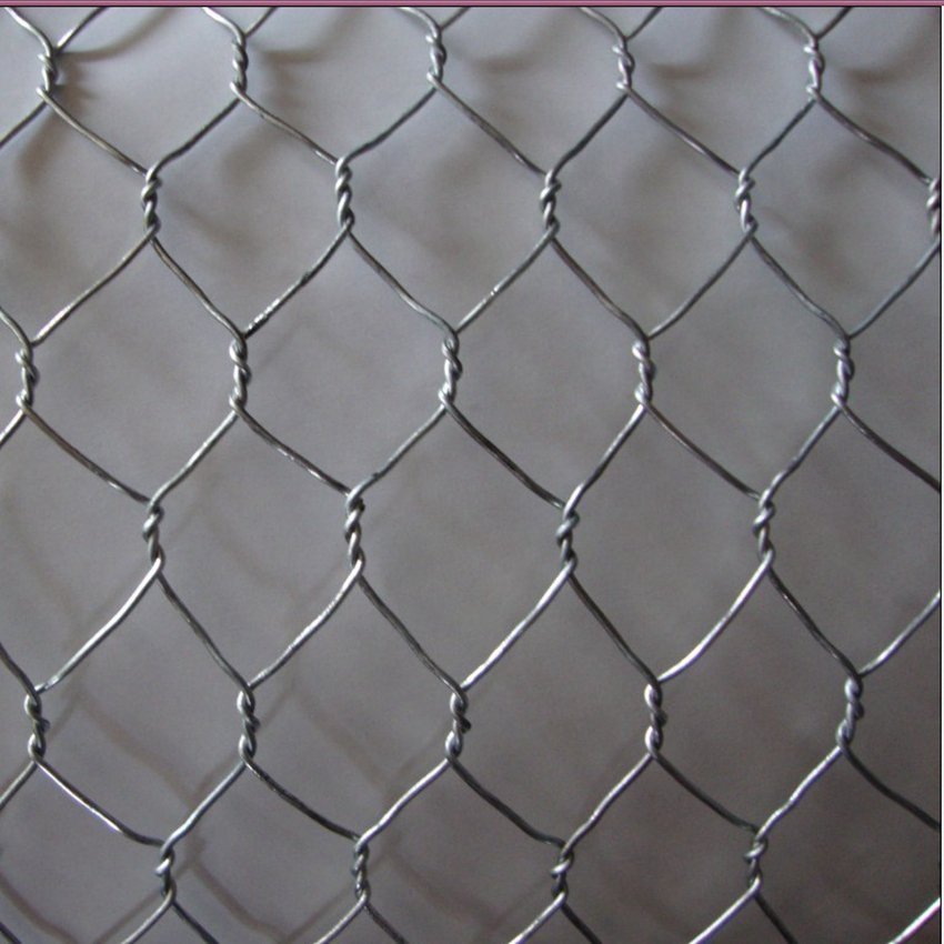 Hot selling galvanized steel wire mesh for gabion retaining wall chicken wire mesh roll