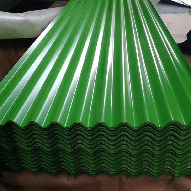 Factory price prepainted galvanized sheet metal ppgi ppgl corrugated steel roofing sheet