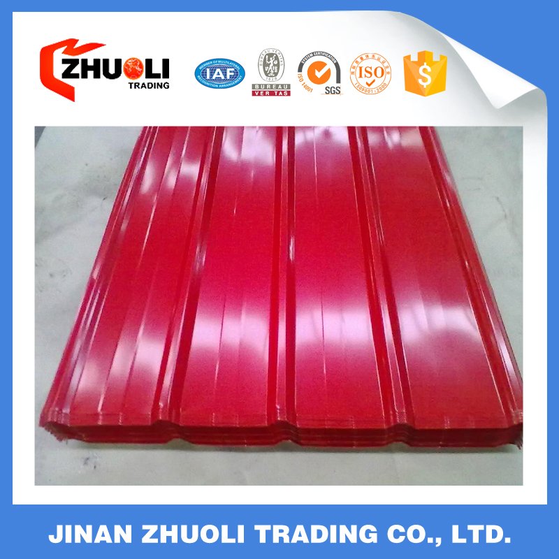 Corrugated Galvanized Steel Sheet Color roofing sheet TEMPORARY STEEL HOARDING / FENCING