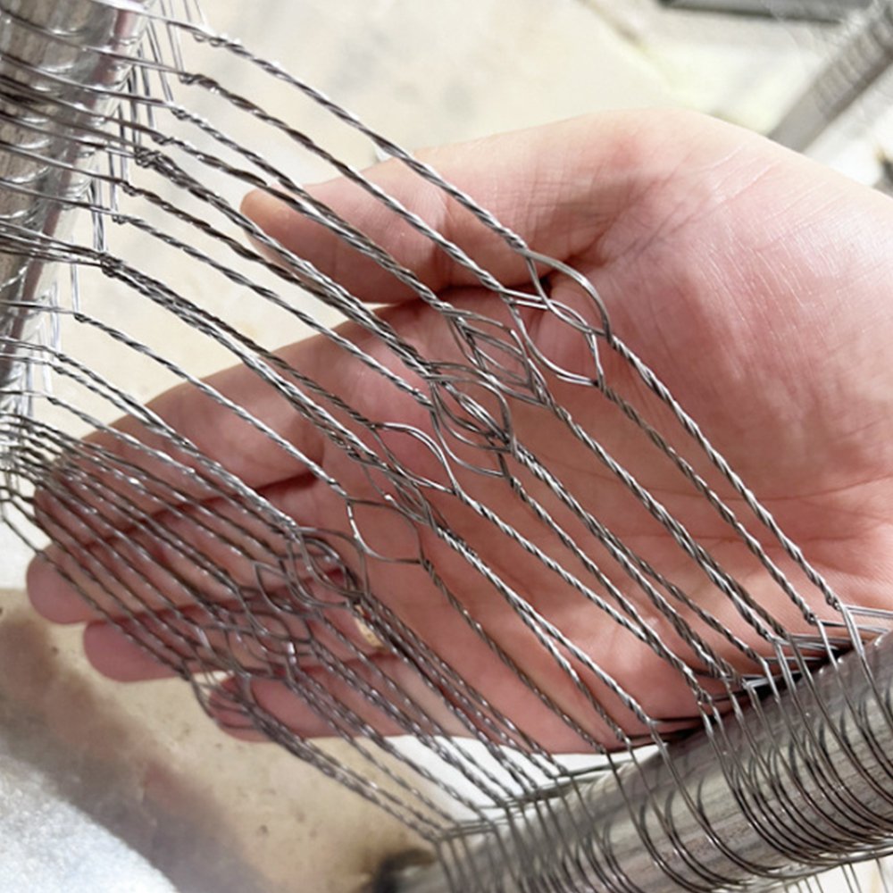 Hot sale Tank barrier Winding net Track protection net Expanded Sintered Wire Mesh for tanks
