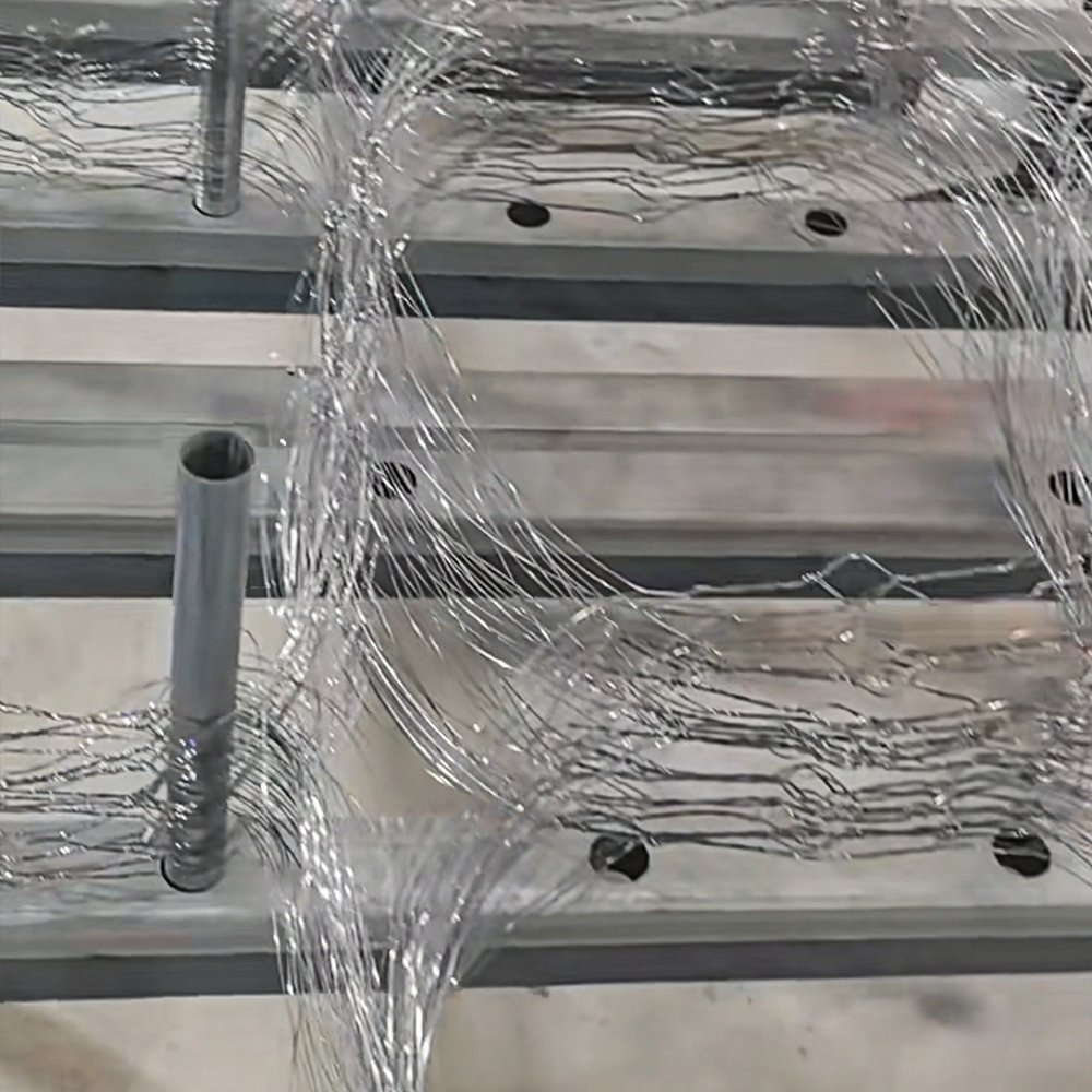 Hot sale Tank barrier Winding net Track protection net Expanded Sintered Wire Mesh for tanks