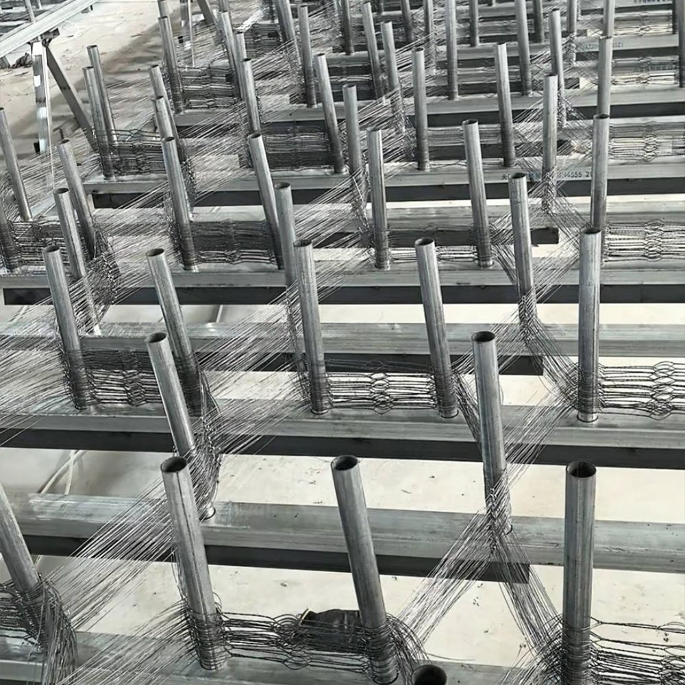 Hot sale Tank barrier Winding net Track protection net Expanded Sintered Wire Mesh for tanks