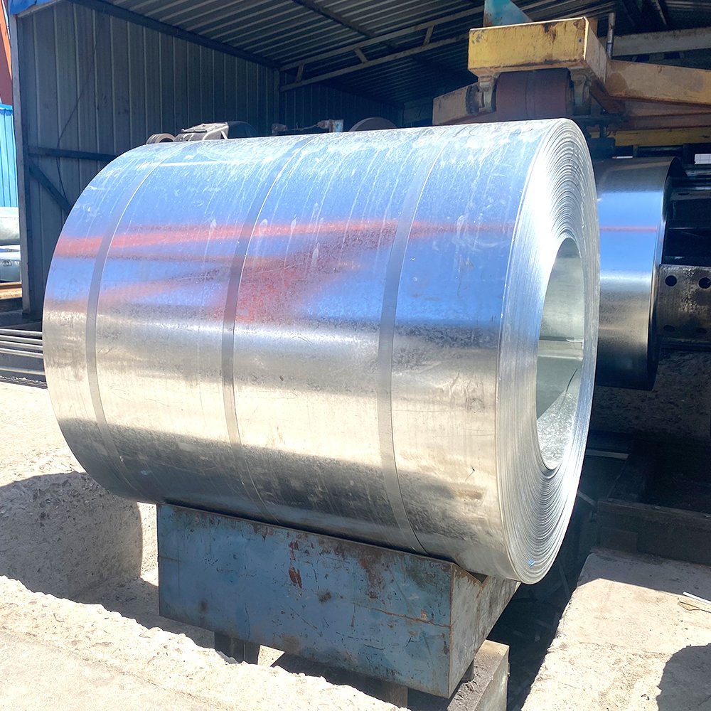 1250mm width bis certified gi galvanized coated cold rolled steelsheet in coils dx52d dx53d dx54d zinc coil galvanized 1.65mm