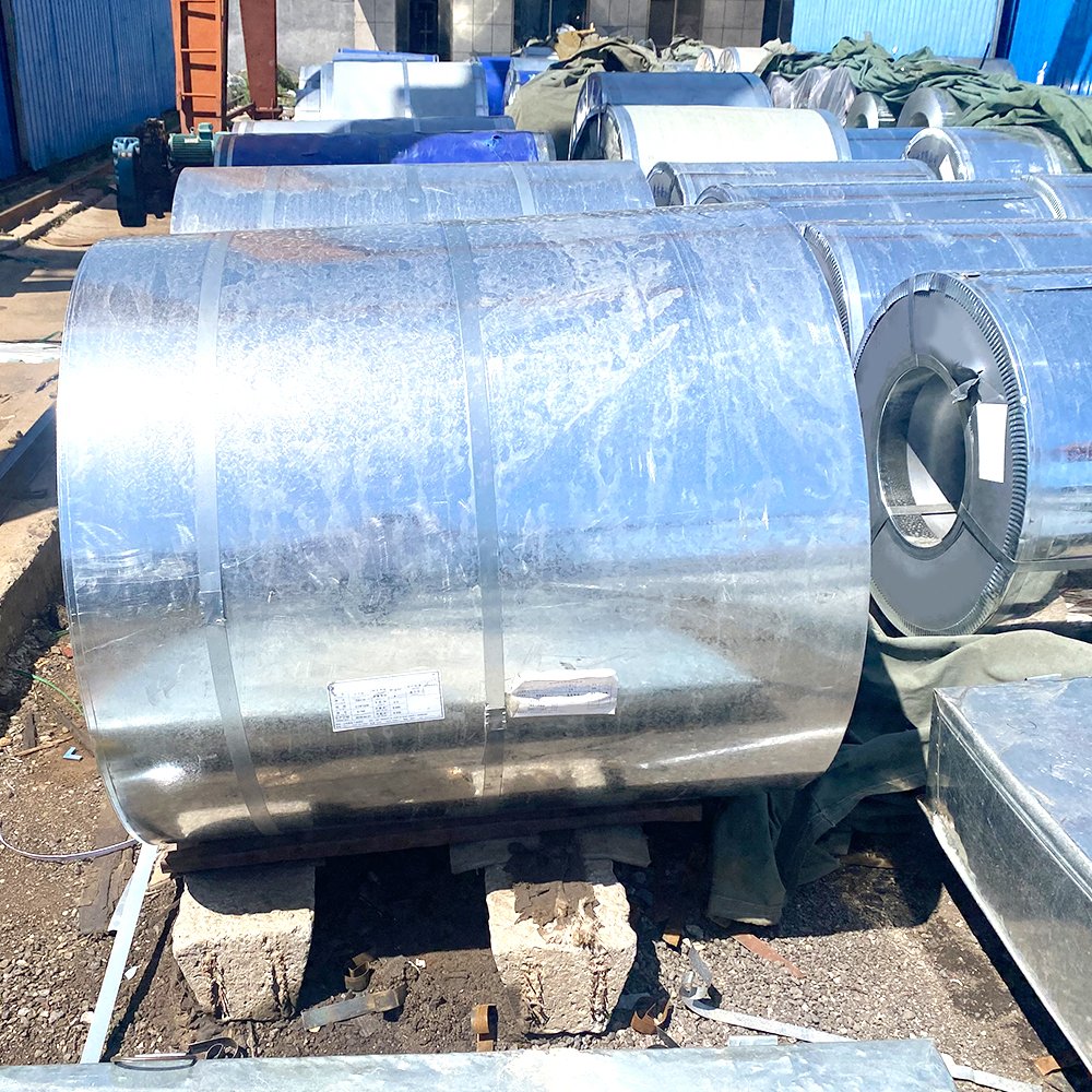 1250mm width bis certified gi galvanized coated cold rolled steelsheet in coils dx52d dx53d dx54d zinc coil galvanized 1.65mm