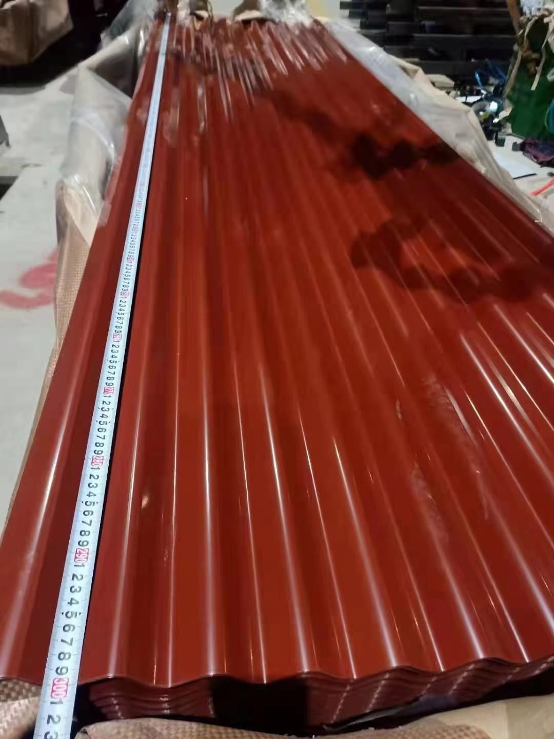 brown color polycarbonate roofing sheets color corrugated steel roofing sheet