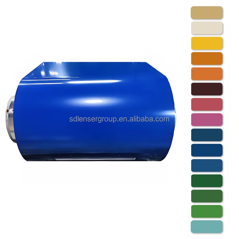 China Low-Priced PPGL Color-Coated Aluminum Coil PPGL Galvalume Steel Coil Certified GB ASTM JIS Cutting Welding Services Tables