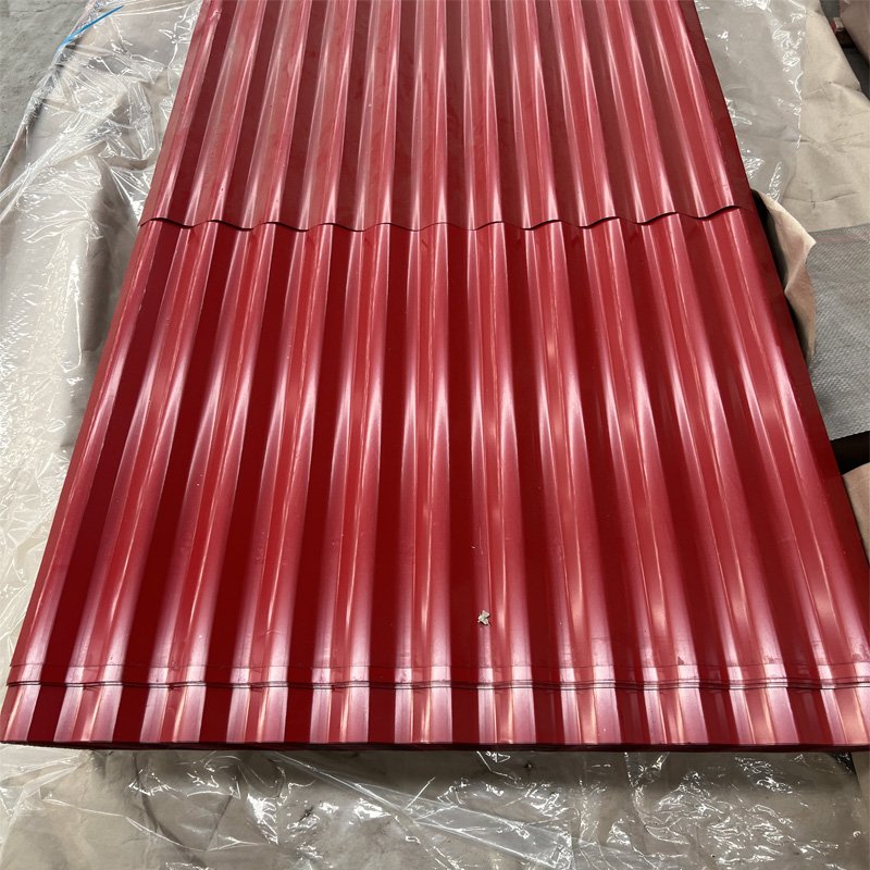 High quality ASTM Z60 Zinc Metal Roof Sheets Prepainted corrugated galvanized steel For Roofing House