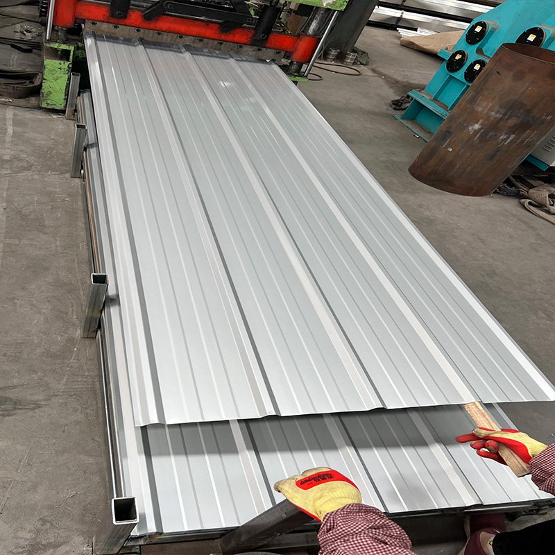 High quality ASTM Z60 Zinc Metal Roof Sheets Prepainted corrugated galvanized steel For Roofing House