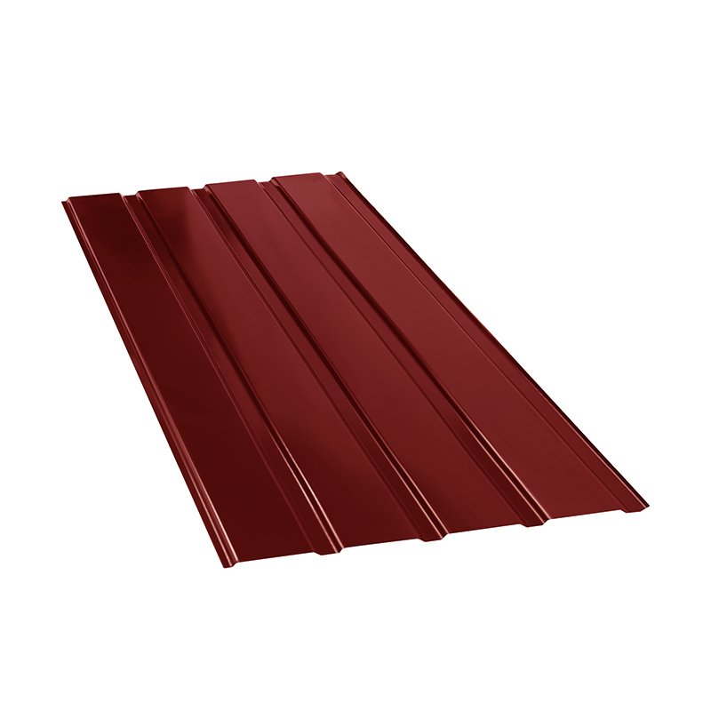 Red color zinc coating 0.1mm 0.2mm 0.3mm thick galvanized metal roofing sheet roof tile