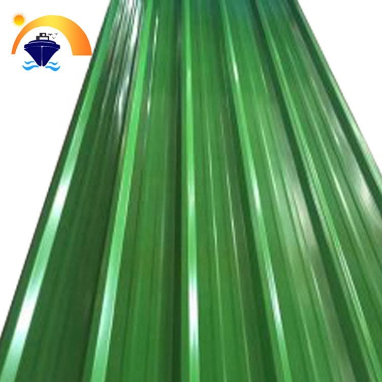 supply high quality Z30-275g roofing metal sheet Galvanized Steel Corrugated Roofing Sheet corrugated steel plate