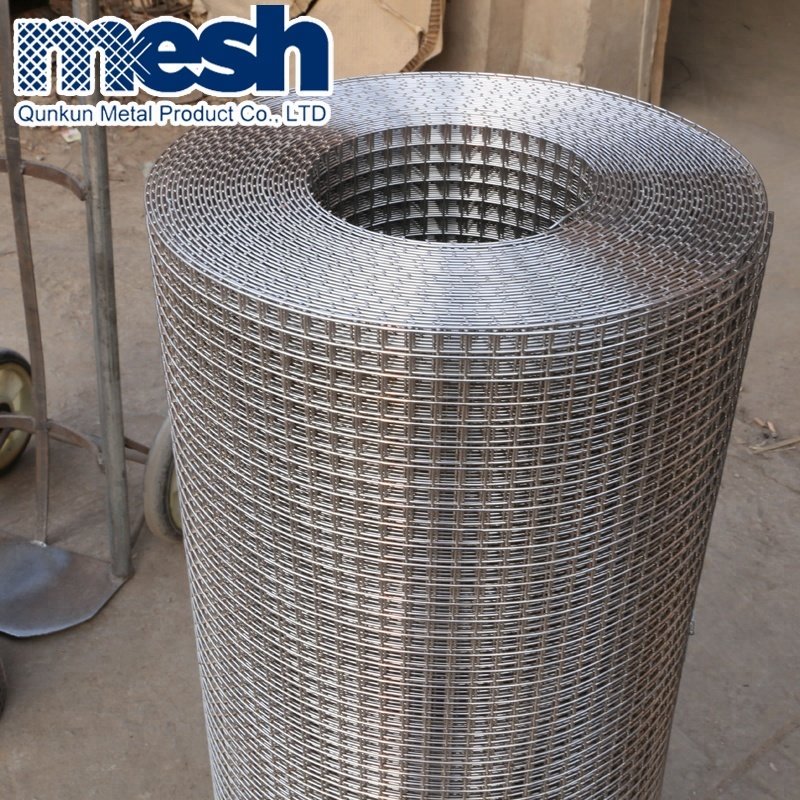 High Quality Zinc Coated 2X2 Wire mesh Galvanized 1/2" X 1" Welded steel wire mesh 2mm Welded Wire Mesh Roll For Fence