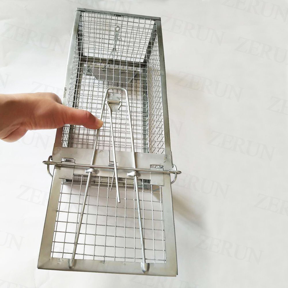 11" x 5.5" x 4.3" Live Animal Cage Traps for Mice, hamster