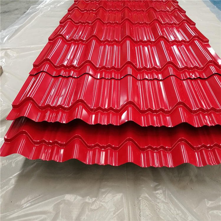 Durable Using Dx51d Z30~Z275 corrugated galvanized steel roofing sheet 20 gauge corrugated steel roofing sheet price