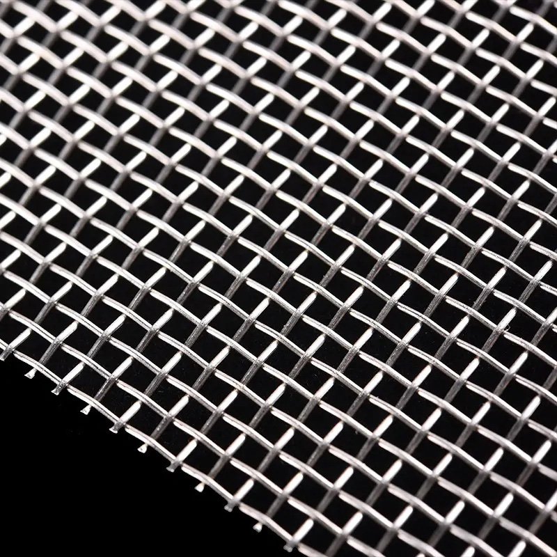 Custom Specification Metal Mesh 40 50 60 100 Mesh SS Wire Cloth 304 316 Stainless Steel Wire Mesh