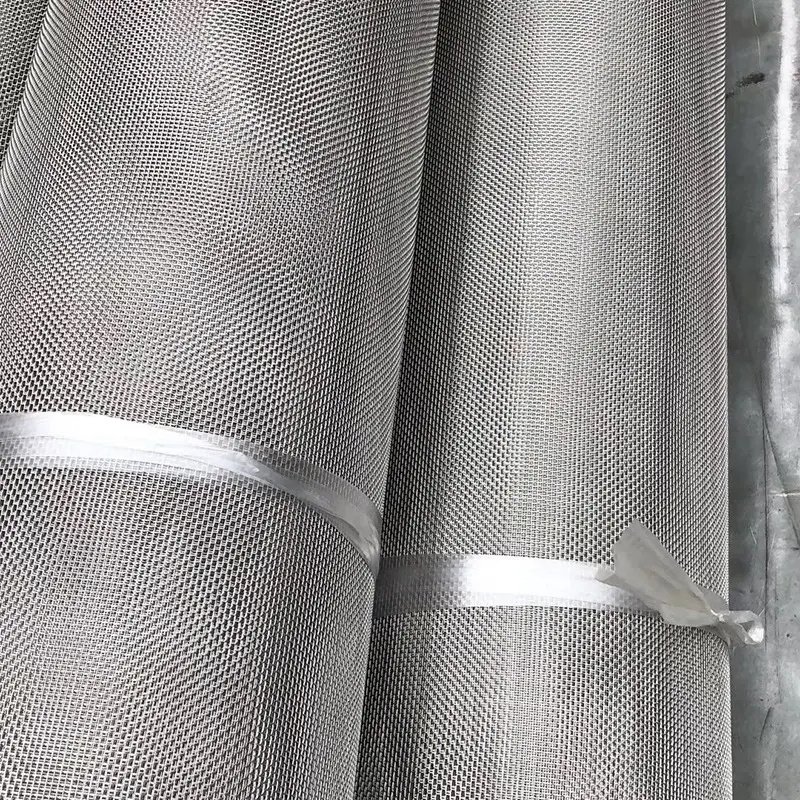 Custom Specification Metal Mesh 40 50 60 100 Mesh SS Wire Cloth 304 316 Stainless Steel Wire Mesh