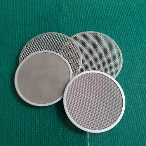 High Quality Customized Round Ultra Fine 304L 316L Stainless Steel Wire Mesh Screen Filter Disc