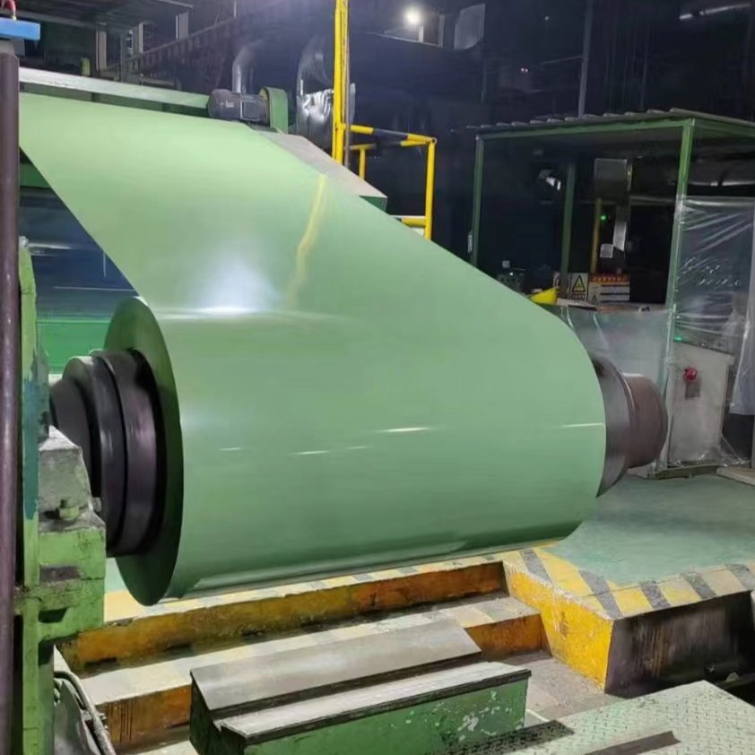 Solid Color Coated Pre-Painted Galvalume Steel Rolls Metal Roofing PPGI PPGL Coil for Houses